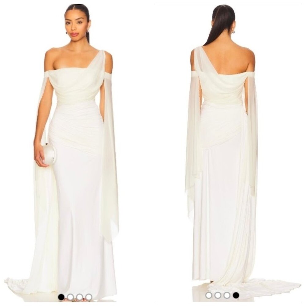 NWT Deme by Gabriella Cynthia Dress In Off white Size S